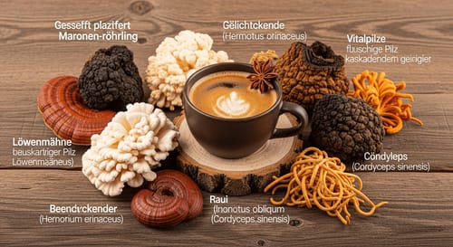 Kaffee mit Pilz: Der ultimative Guide zum Mushroom Coffee | Kaffeexperten