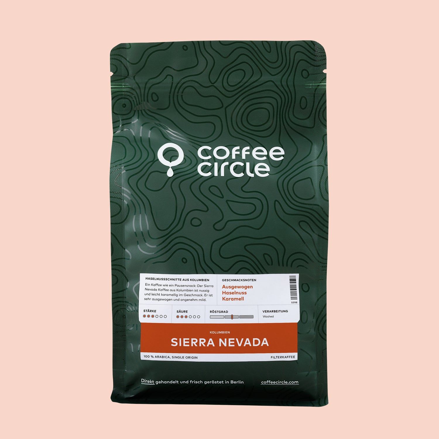 Sierra Nevada Kaffee 250 g Gemahlen