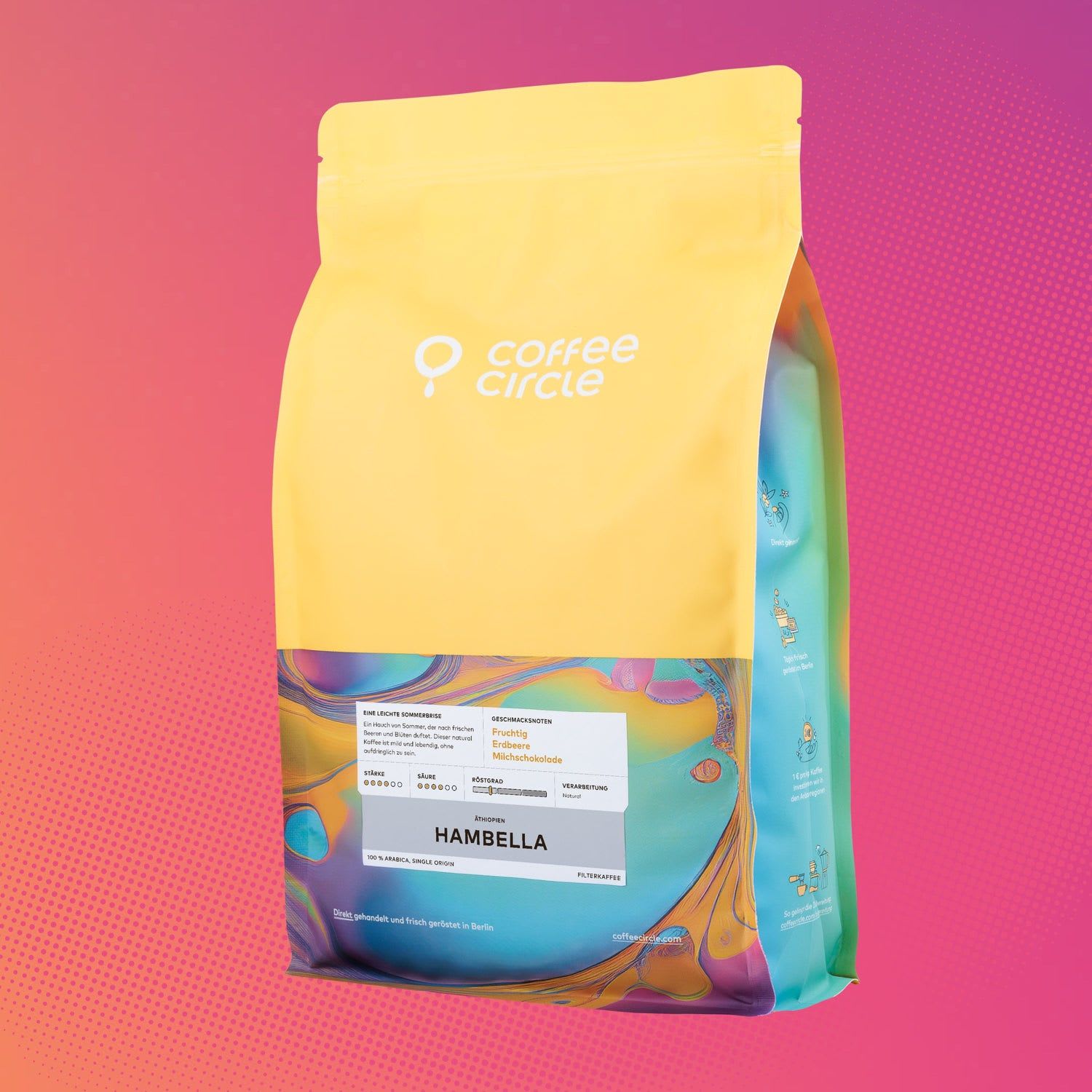 Hambella Kaffee 1 kg Ganze Bohne