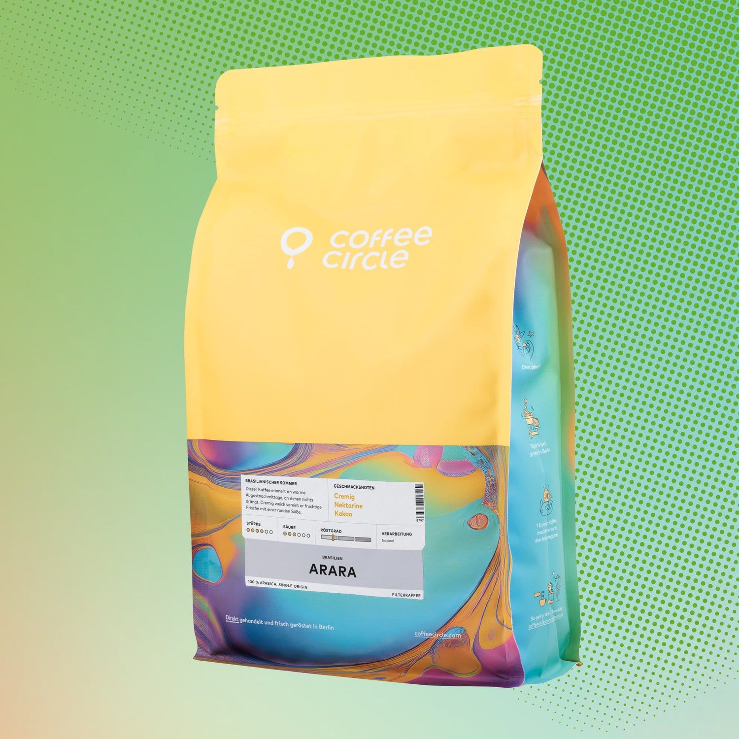 Arara Kaffee 1 kg Ganze Bohne