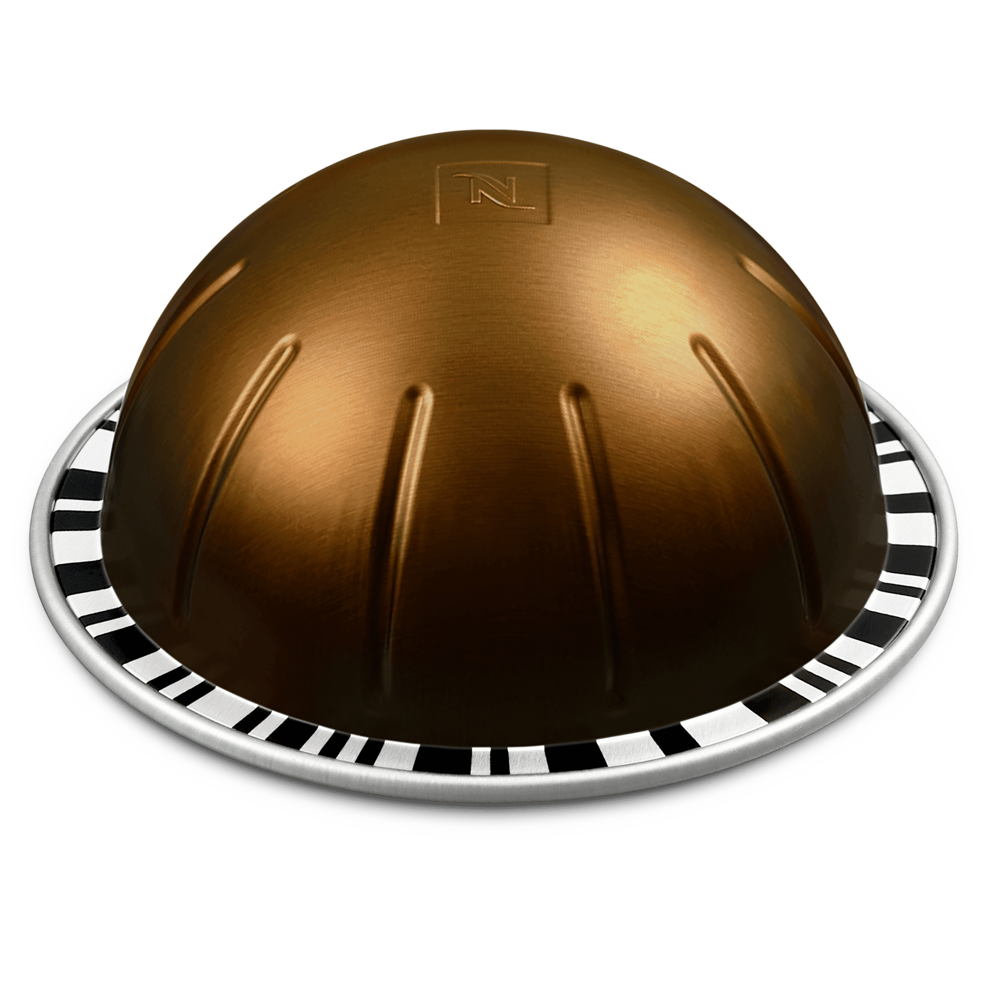 Nespresso Double Espresso Chiaro Vertuo Line 10 Double Espresso Kaffeekapseln  80ml Holzig & geröstetes Getreide