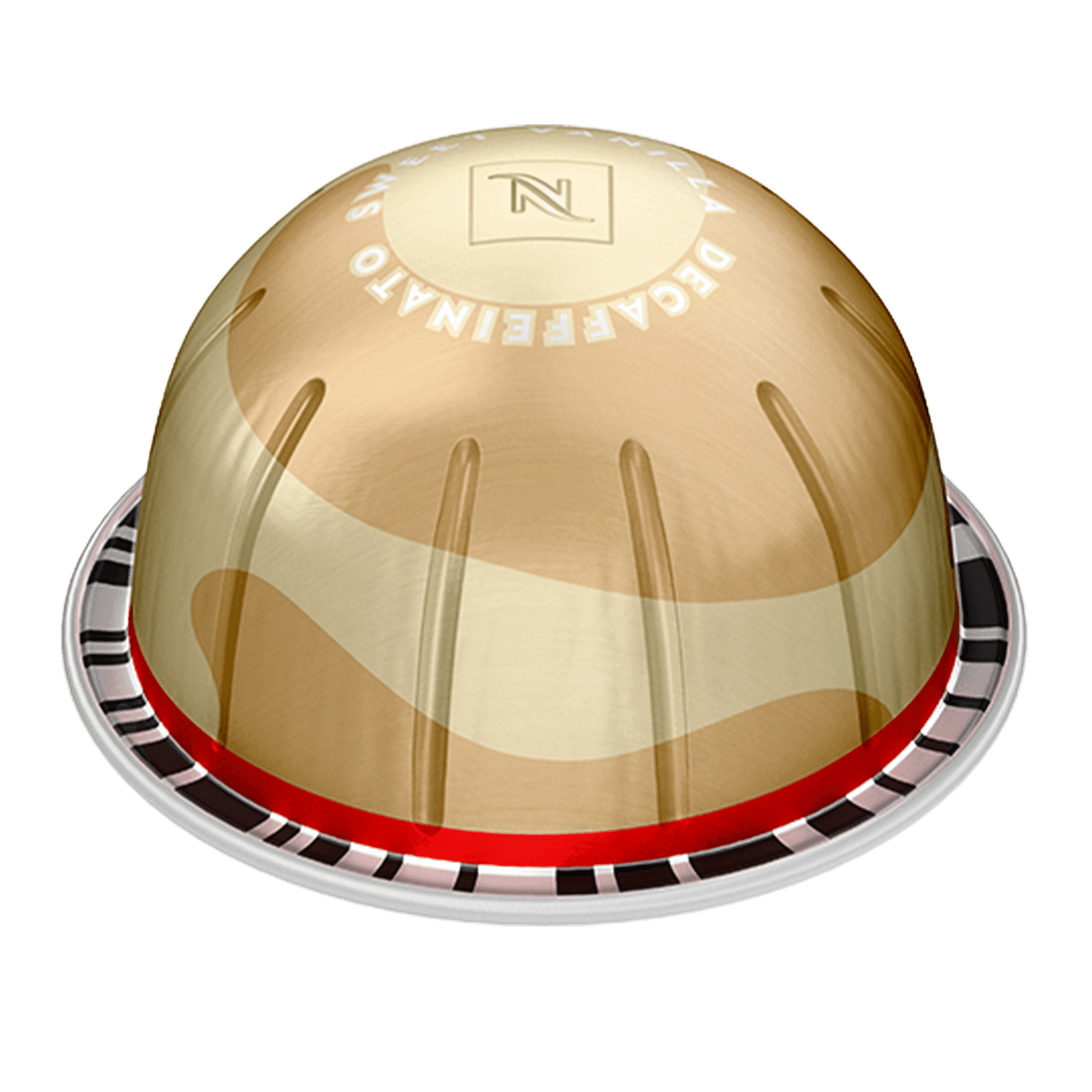 Nespresso Sweet Vanilla Decaffeinato Vertuo Line 10 Gebäck Kaffeekapseln Vanille & Cremig