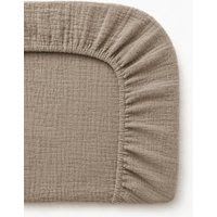 BABEES Wickelauflagenbezug Wickelauflagenbezug 100% Baumwolle Musselin Bezug für Wickelauflage, 85x75 und 75x75 cm weicher Wickeauflagenüberzug atmungsaktiv waschbar