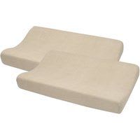 Meyco Baby Wickelauflagenbezug Sand (2-tlg., 50x70cm - 2-pack), 50x70cm - 2-pack