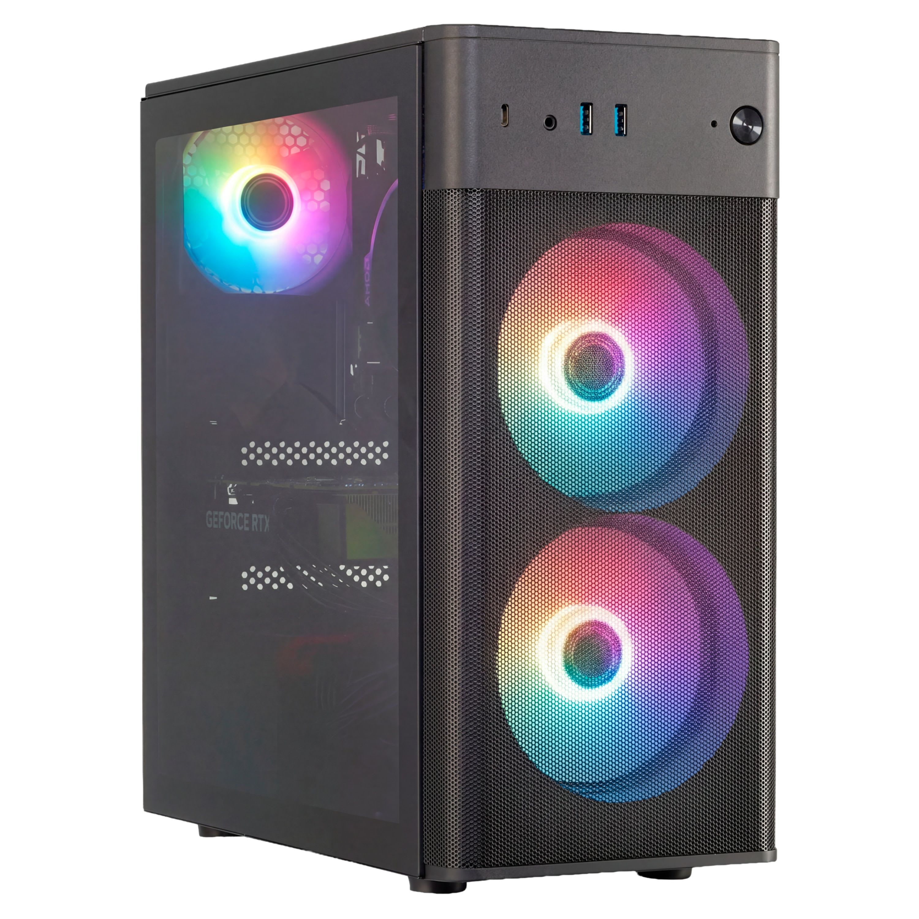 ERAZER ERAZER Recon P40 Core Gaming PC, Intel® Core™ i5-14400, Windows 11 Home, NVIDIA® GeForce RTX™ 5060, 1 TB SSD,…