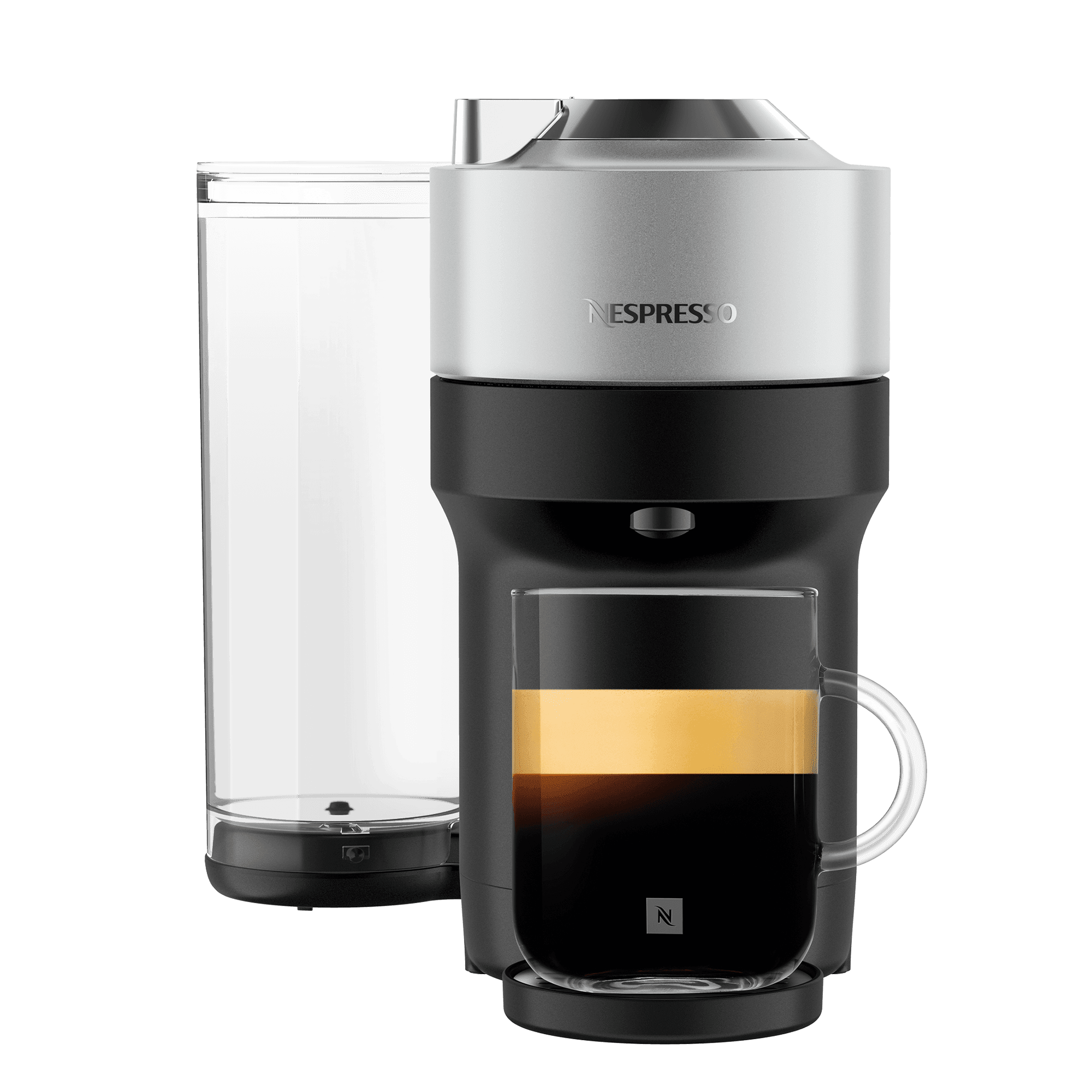 Nespresso VERTUO Pop+ Silver Vertuo Kaffeemaschine
