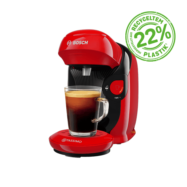 Style Friendly Rot - Kaffeekapselmaschine