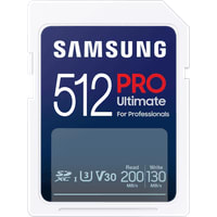 Samsung PRO Ultimate SDXC™ UHS-I Speicherkarte 512 GB mit USB-Kartenleser, 512 GB White