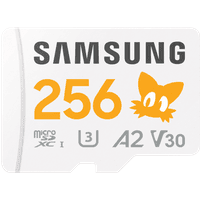 Samsung Sonic the Hedgehog™ microSDXC™ UHS-I Speicherkarte - 256 GB Weiß