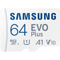 Samsung EVO Plus microSD-Speicherkarte (2024) (inkl. SD Adapter) - 64 GB White