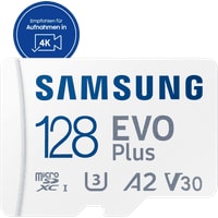 Samsung EVO Plus microSDXC™ UHS-I Speicherkarte - 128 GB White