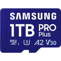 Samsung PRO Plus microSDXC™ UHS-I Speicherkarte 1 TB mit USB-Kartenleser, 1 TB Blau