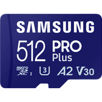Samsung PRO Plus microSDXC™ UHS-I Speicherkarte - 512 GB Blau