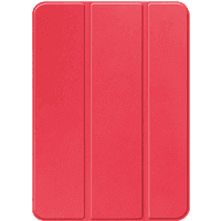 Just In Case Smart Tri-Fold Apple iPad (2025/2022) Book Case Rot