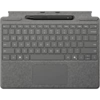 Microsoft Surface Pro Keyboard mit Slim Pen Platin QWERTZ