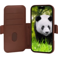 DBramante1928 Lynge iPhone 17 Pro Book Case Leder mit MagSafe Braun