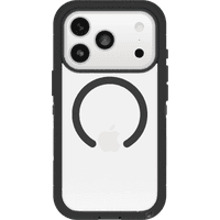 OtterBox Defender Pro XT iPhone 17 Pro Backcover mit MagSafe Magnet Transparent Schwarz