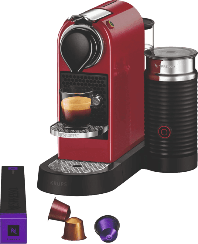 Krups Nespresso Citiz & Milk XN7615 Kirschrot