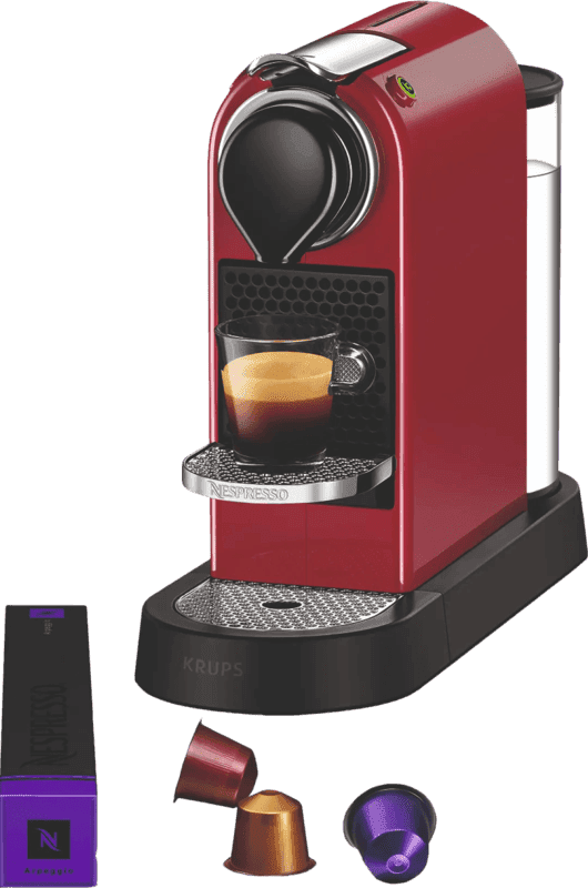 Krups Nespresso Citiz XN7415 Kirschrot