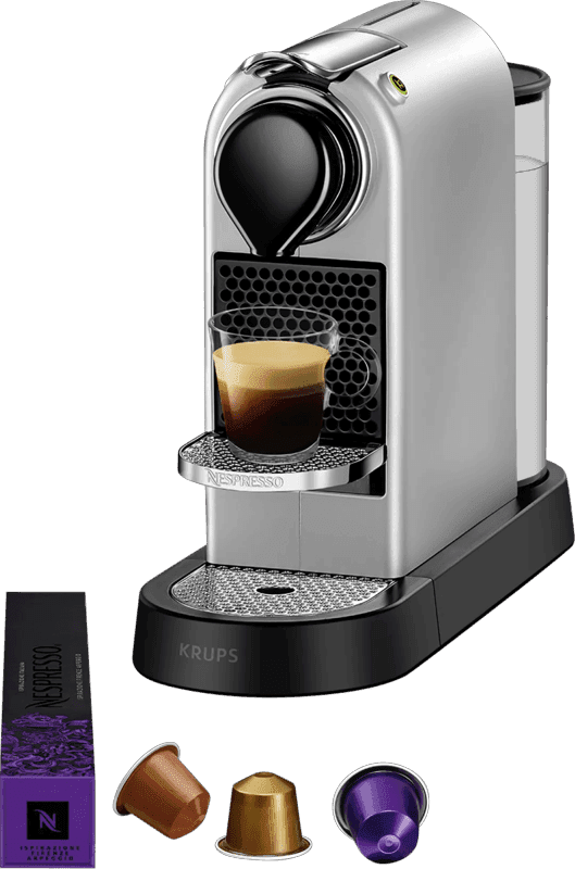 Krups Nespresso Citiz XN741B Silber