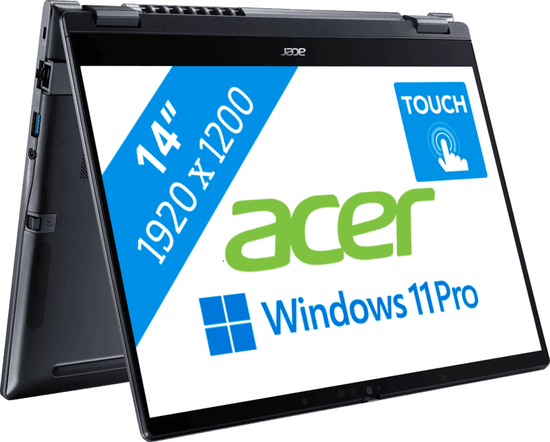 Acer TravelMate P4 Spin 14 TMP414RN-55-TCO-59VM QWERTY [Englische Tastatur]