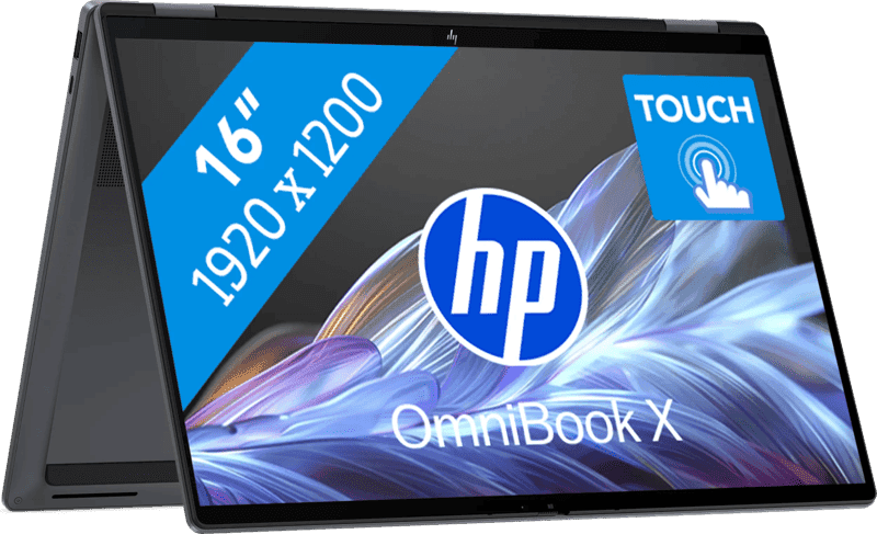 HP OmniBook X Flip NG AI PC 16-cb0073ngx - 16" - Intel Core Ultra 7 - 24GB RAM/1TB SSD