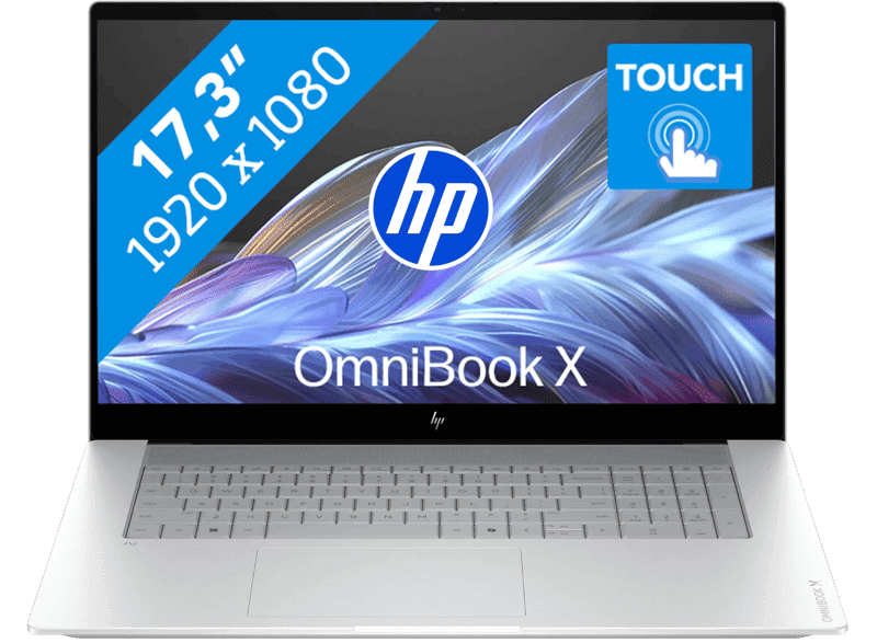 HP OmniBook X NG AI PC 17-de0076ngx - 17,3" - Intel Core Ultra 7 - 24GB RAM/1 TB SSD