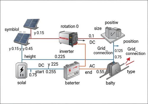Übersichtsschaltplan PV-Anlage mit Speicher PDF | Stromxperten