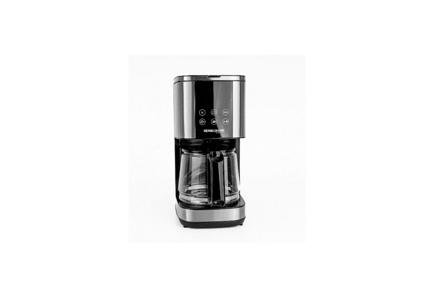 Rommelsbacher Kaffeebereiter FKM 1000 Sunny, zeitlos geradliniges Design, abnehmbarer Wassertank (1,5 l) schwarz
