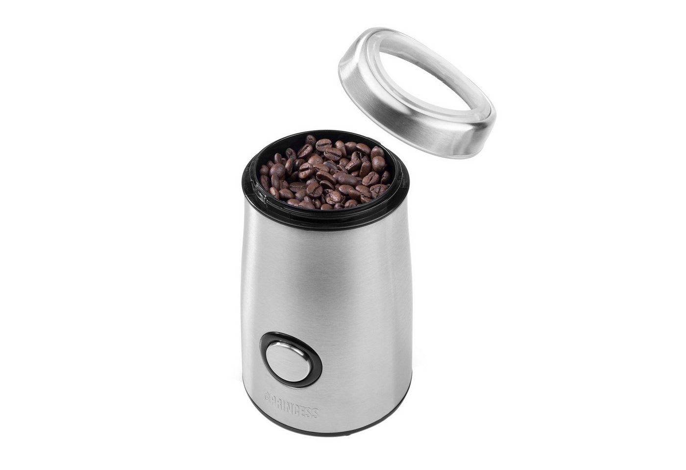 PRINCESS Kaffeemühle silberfarben