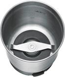 Rommelsbacher Kaffeemühle EGK 200, 200 W, 70 g Bohnenbehälter silberfarben