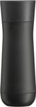 WMF Thermobecher Impulse, Cromargan® Edelstahl Rostfrei 18/10, Kunststoff, Silikon, doppelwandiger Edelstahl, 8h warm und 12h kalt, 360°-Trinköffnung schwarz