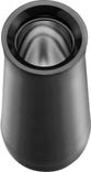WMF Thermobecher Impulse, Cromargan® Edelstahl Rostfrei 18/10, Kunststoff, Silikon, doppelwandiger Edelstahl, 8h warm und 12h kalt, 360°-Trinköffnung schwarz