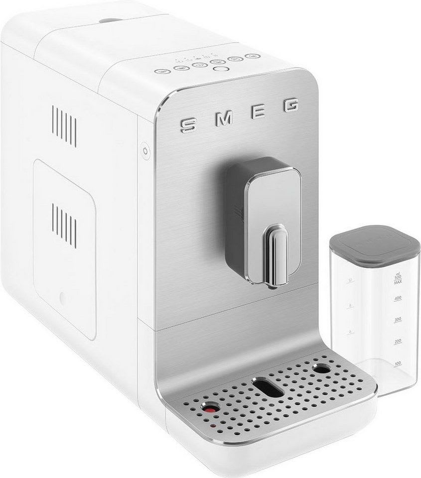 Smeg Kaffeevollautomat BCC13WHMEU, inkl. Milchbehälter weiß