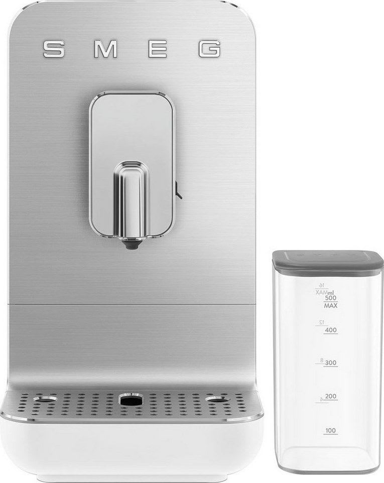 Smeg Kaffeevollautomat BCC13WHMEU, inkl. Milchbehälter weiß