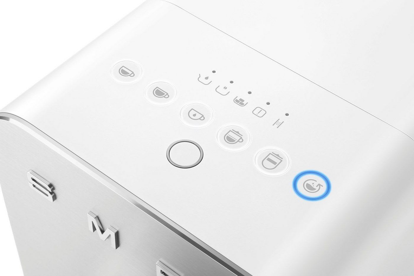 Smeg Kaffeevollautomat BCC13WHMEU, inkl. Milchbehälter weiß