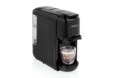 PRINCESS Kaffeebereiter 01.249452.01.001, Für Nespresso™-Kapseln, Dolce Gusto & ESE-Pads, 19-Bar-Pumpe schwarz