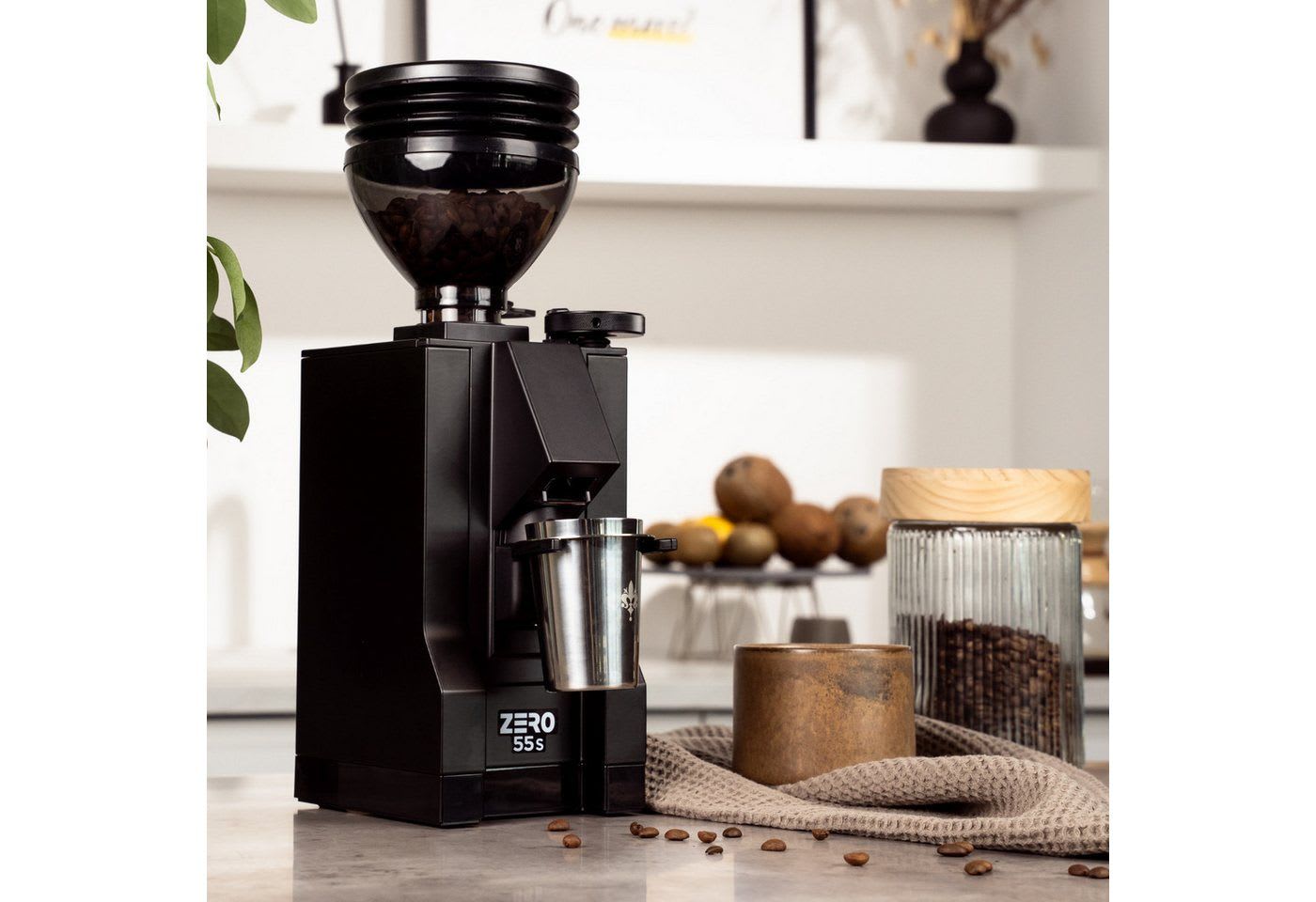 Eureka Kaffeemühle Eureka Mignon Zero 55s 15BL Espressomühle - Mattschwarz