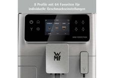 WMF Kaffeevollautomat, 21 Rezepte, 8 Profile, Doppel-Thermoblock, Click & Clean schwarz