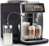Saeco Kaffeevollautomat Saeco Xelsis Suprema SM8885/00, 22 Kaffeespezialitäten, 8 Benutzerprofile, CoffeeMaestro silberfarben