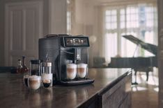 Saeco Kaffeevollautomat Saeco Xelsis Suprema SM8885/00, 22 Kaffeespezialitäten, 8 Benutzerprofile, CoffeeMaestro silberfarben