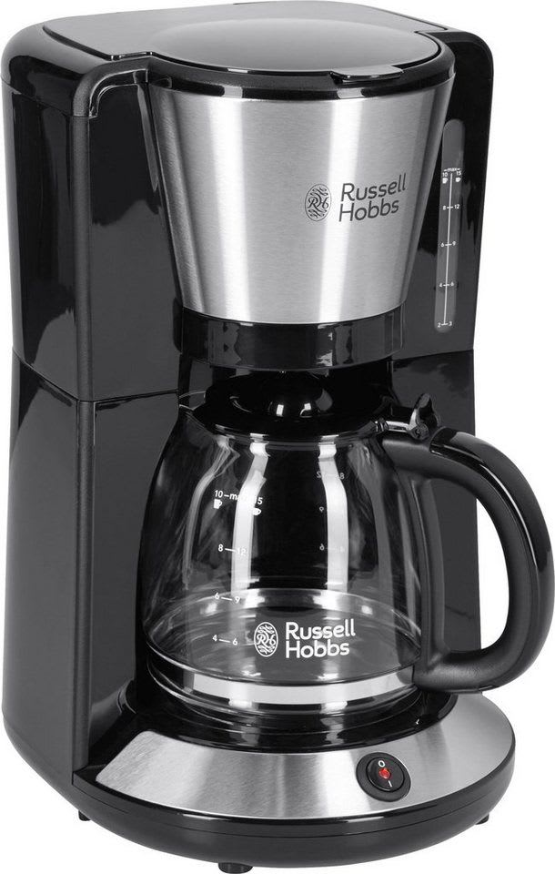 RUSSELL HOBBS Filterkaffeemaschine Adventure 24010-56, 1,25l Kaffeekanne, Papierfilter 1x4, mit Glaskanne, 1100 Watt,…