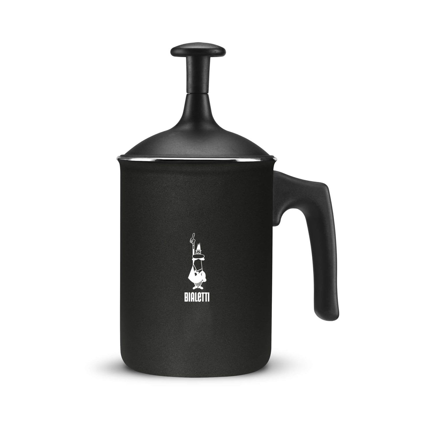 BIALETTI Milchaufschäumer Tutto Crema 10cm Milchaufschäumer schwarz