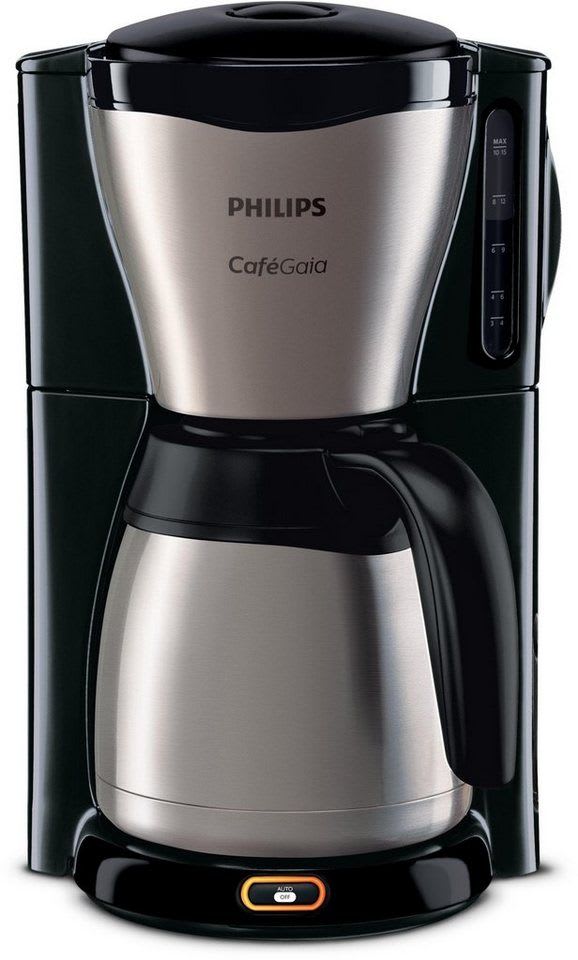 Philips Filterkaffeemaschine, 1,2l Kaffeekanne, Thermokanne, 15 Tassen, Tropf-Stopp-Funktion, Abschalt-Automatik…