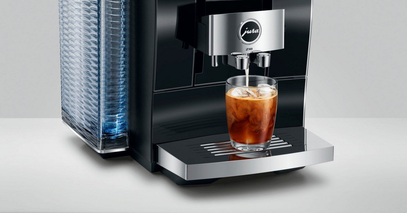 JURA Kaffeevollautomat 15615 Z10 Diamond Black (EB), 51 Spezialitäten, Touch, Light & Cold Brew schwarz