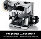 NINJA Siebträgermaschine silberfarben