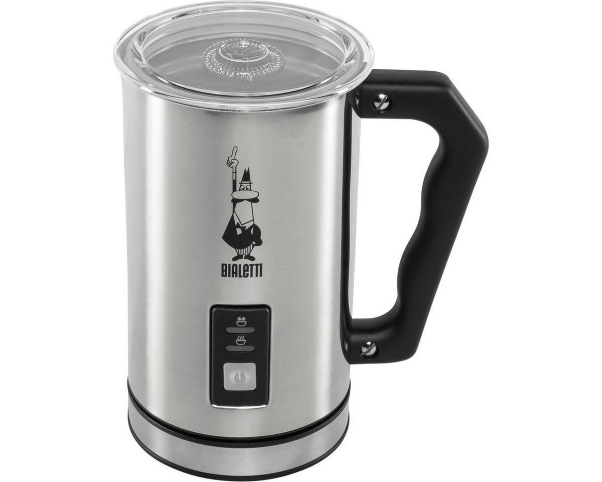 BIALETTI Milchaufschäumer MK01 Milchaufschäumer Edelstahl schwarz