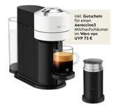 NESPRESSO Kapselmaschine Vertuo Next ENV 120.W von DeLonghi, White weiß