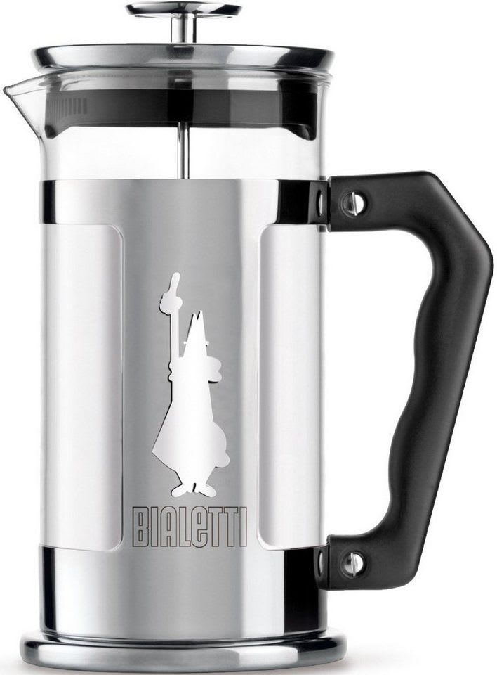 BIALETTI Kaffeebereiter, 1l Kaffeekanne schwarz