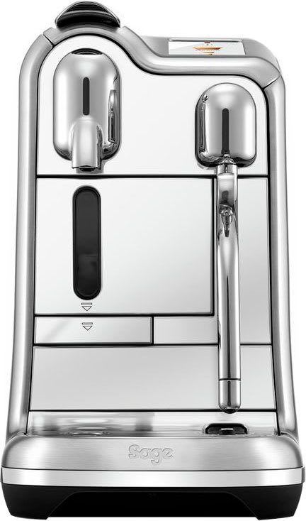 NESPRESSO Kapselmaschine Creatista Pro SNE900 mit Edelstahl-Milchkanne, inkl. Willkommenspaket mit 7 Kapseln silberfarben